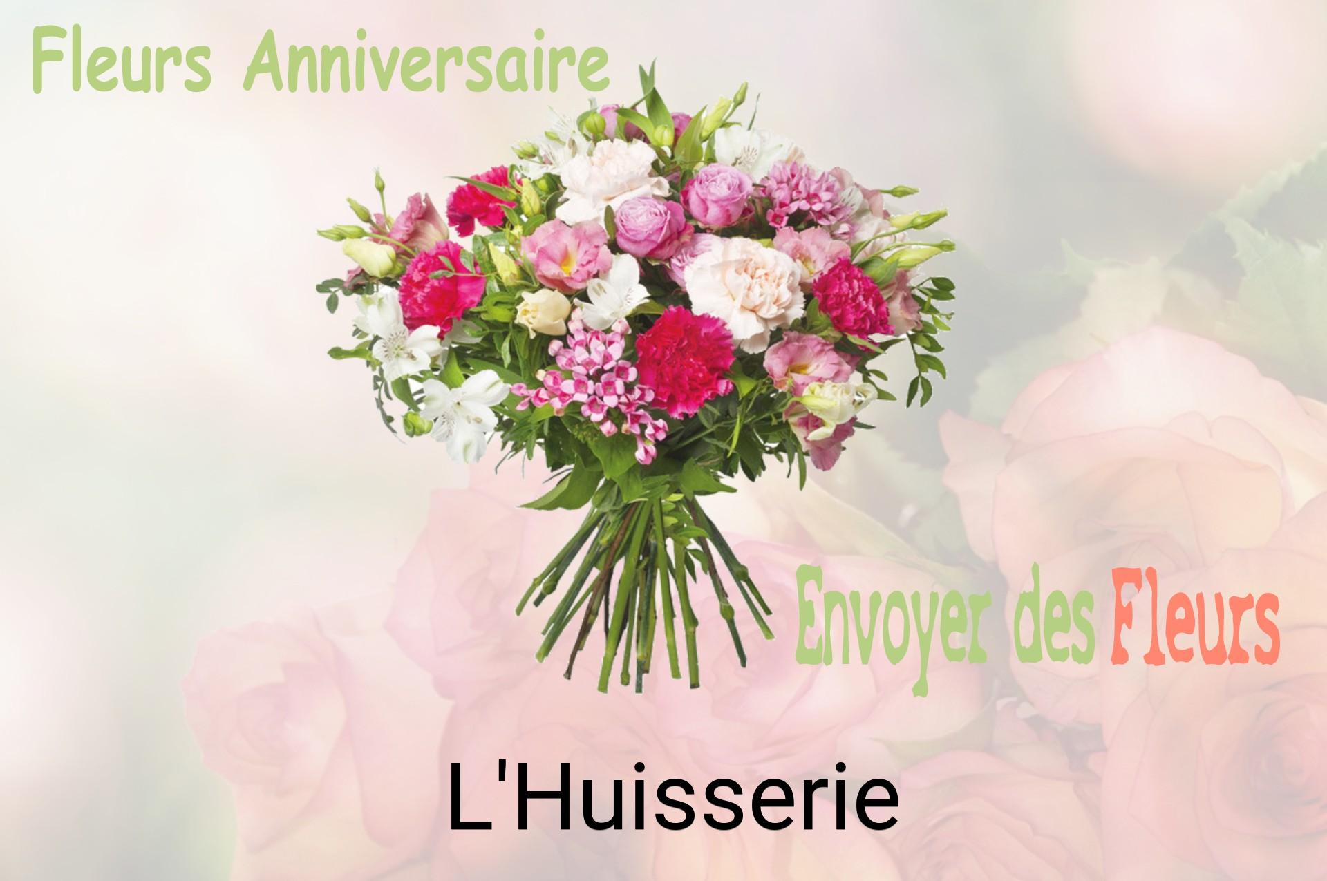 Bouquet de fleurs d’anniversaire livré à L'Huisserie