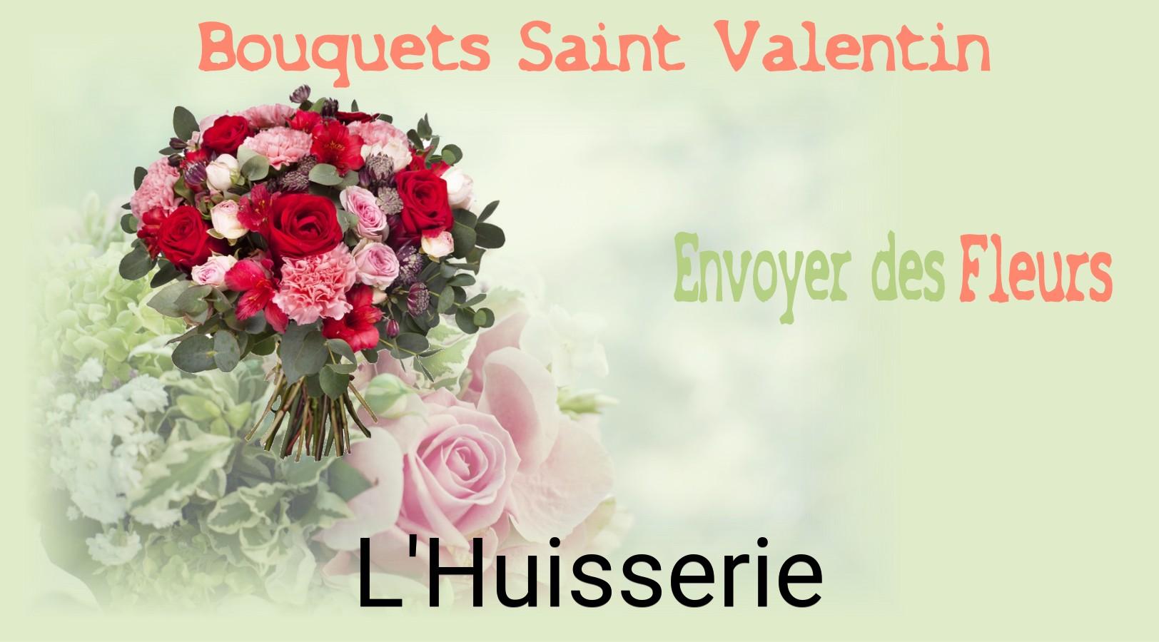 Roses de Saint-Valentin livrées à L'Huisserie